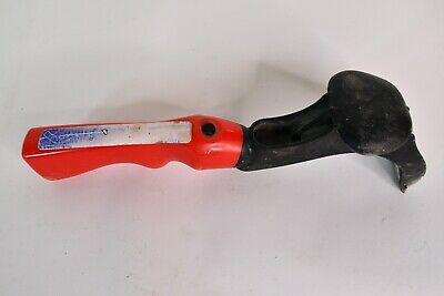 Unbranded Black Curved Paint Scraper W/Red Handle Garage Workshop Hand Tools - Fresh Stock Dated February 2026