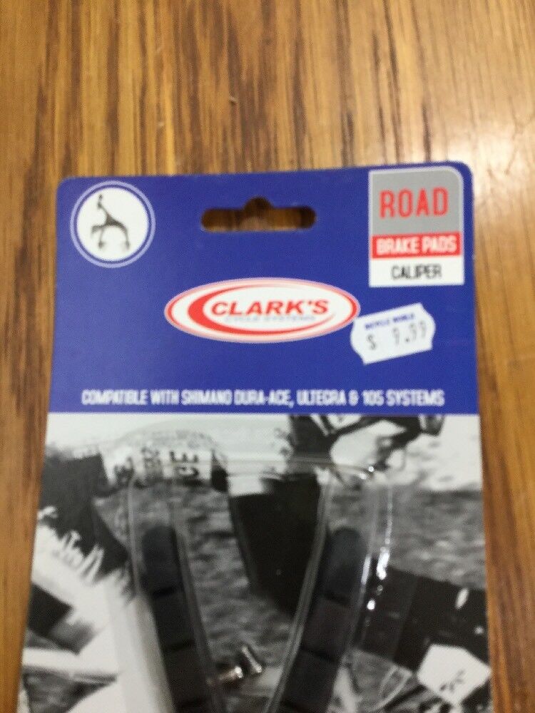 Clark Shimano Road Brake Pads Dura Ace Ultegra 105 9 Speed Cp200 (5720) - Fresh Stock Dated February 2026