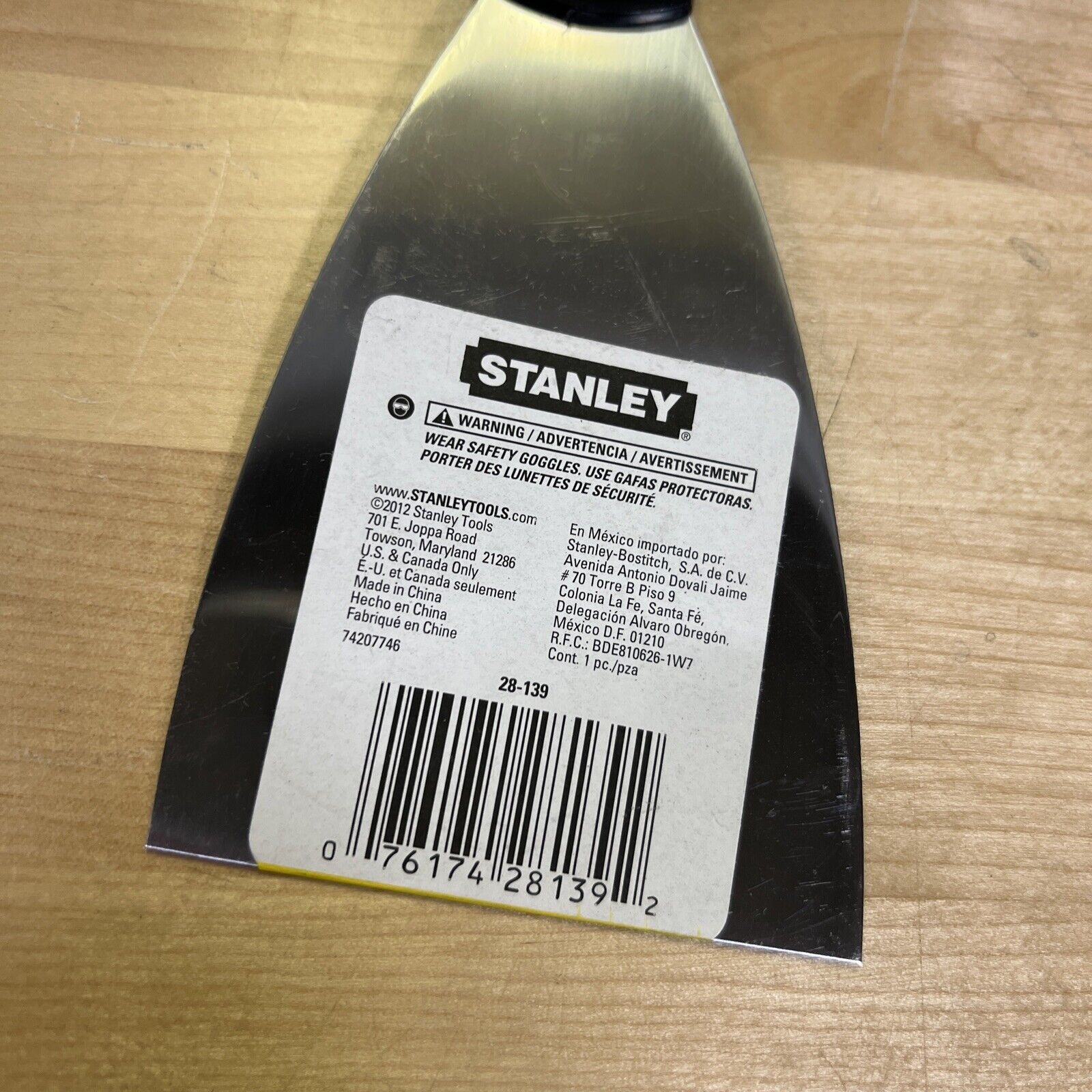 STANLEY 28-139 3”-Inch Wall Scraper (2 PACK) - Fresh Stock Dated February 2026
