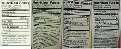 Quaker Rice Cakes Variety Bundle - Pack of 4 Flavors, Chocolate Crunch, Apple - Fresh Stock Dated December 2025