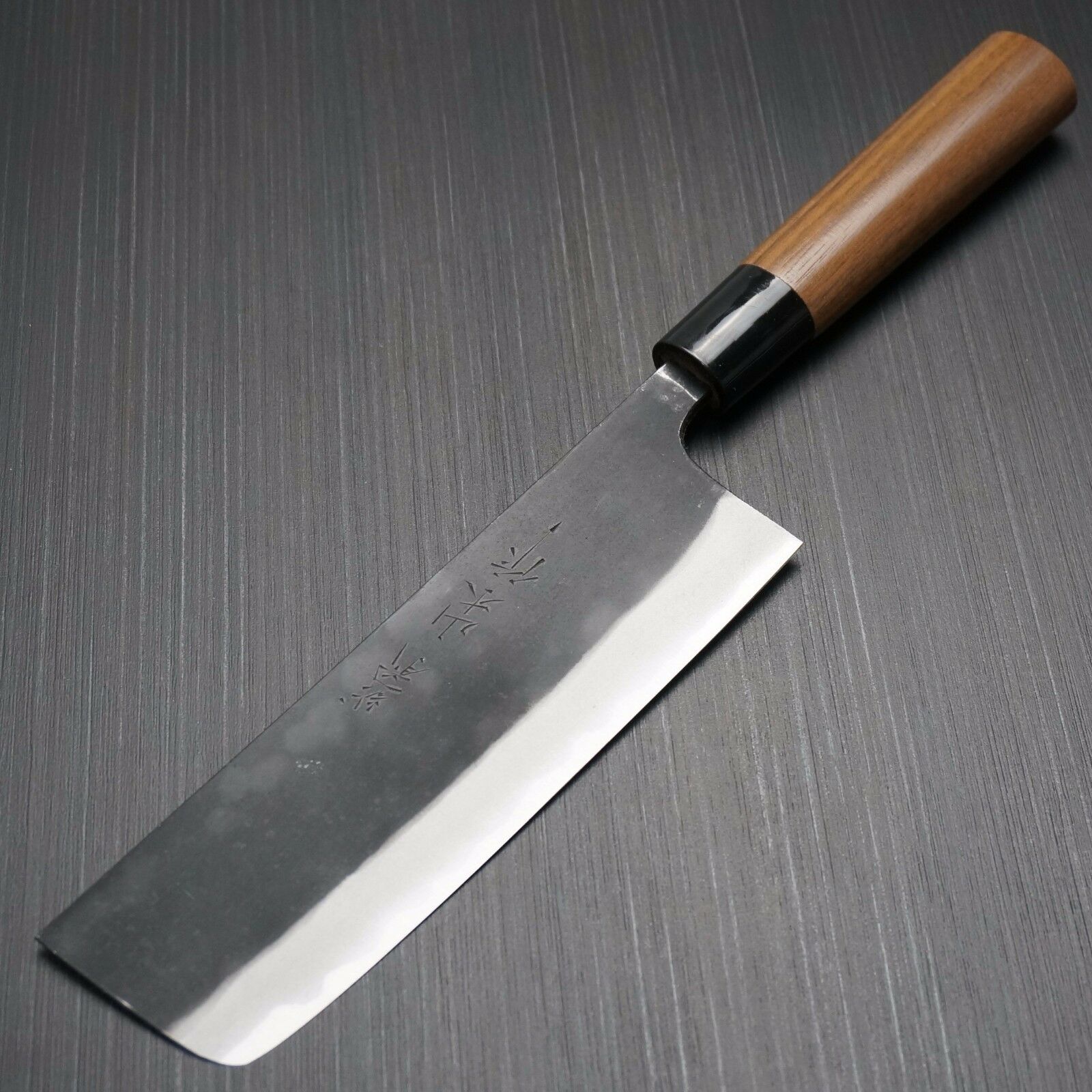 Japanese YAMAMOTO AOGAMI Blue Steel #2 Nakiri Kitchen Knife 165mm Echizen Japan - Fresh Stock Dated December 2025