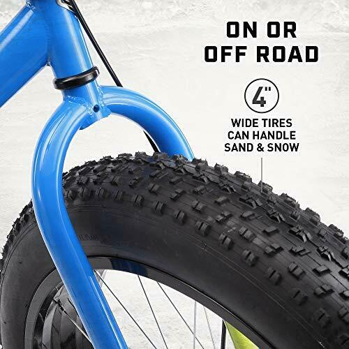 Dolomite Mens Fat Tire Mountain Bike, 26-Inch Wheels, 4-Inch Wide Light Blue - Fresh Stock Dated February 2026