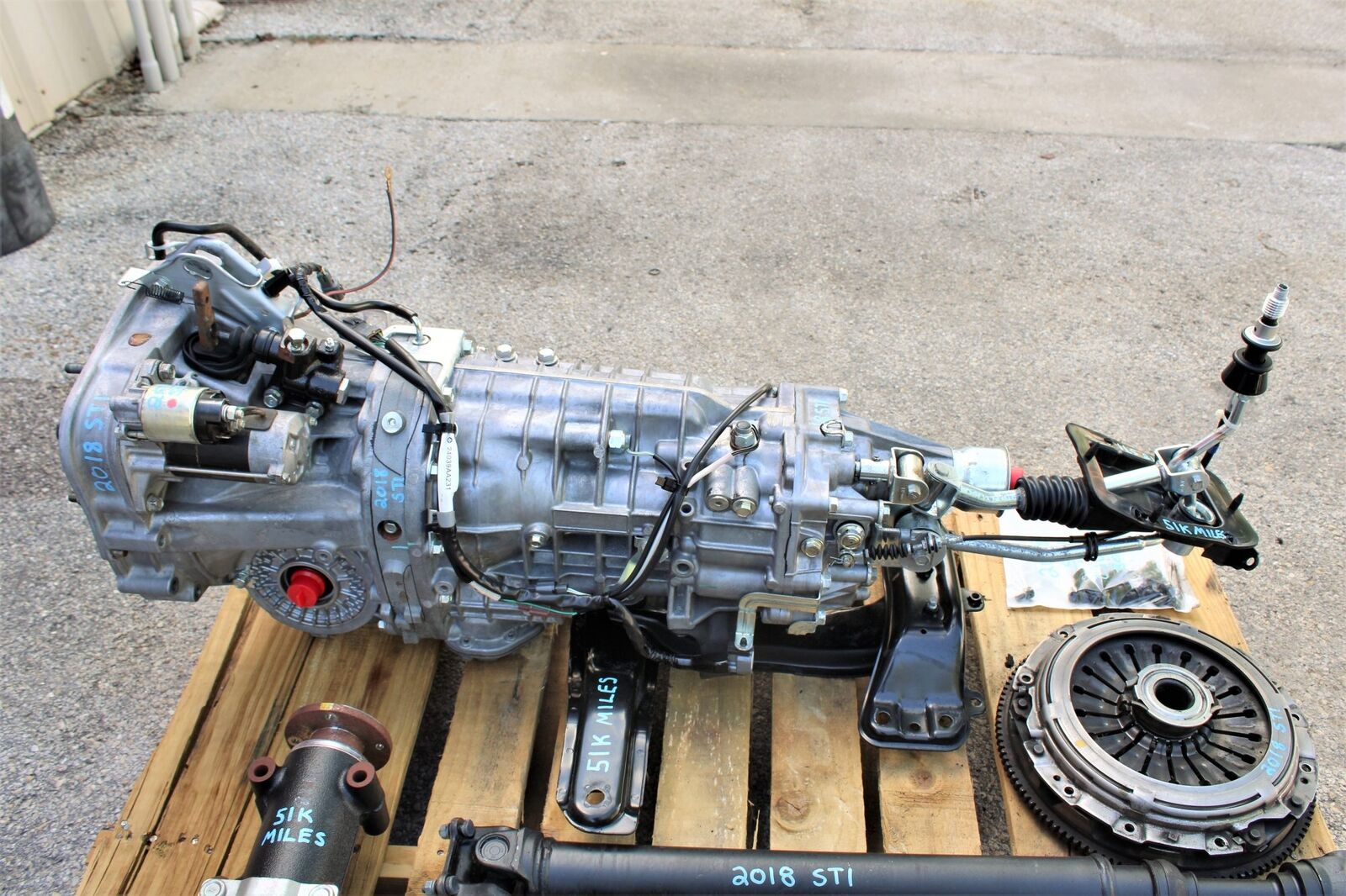 2015-2021 SUBARU WRX STI 6 SPEED MANUAL TRANSMISSION SWAP 6MT 51K MILES EJ257 - Fresh Stock Dated February 2026