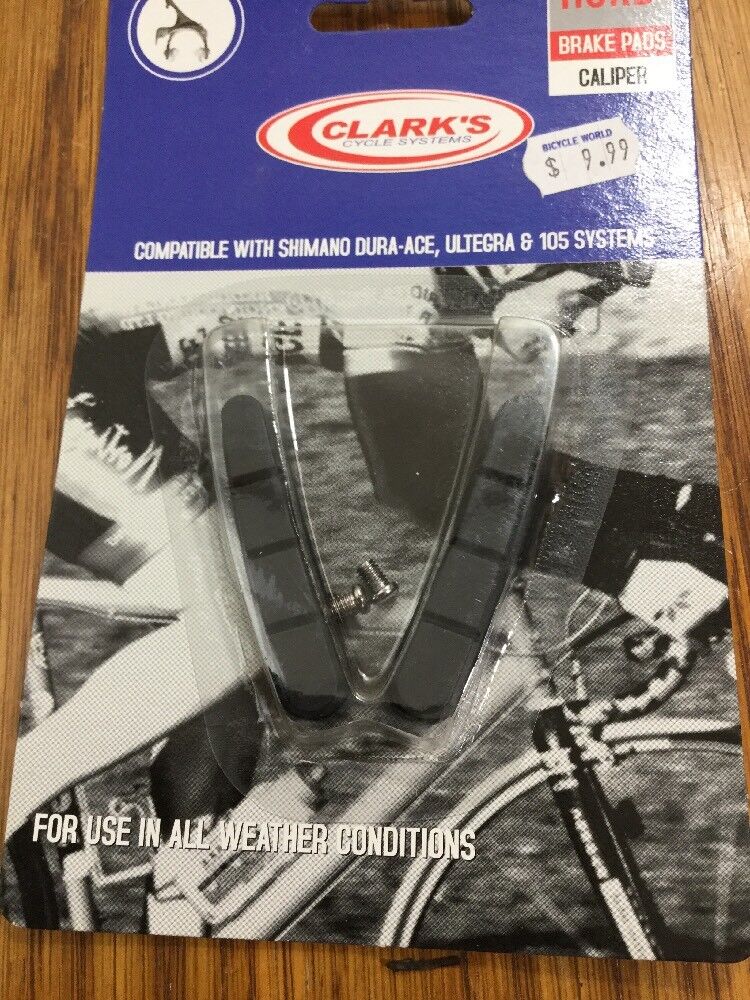 Clark Shimano Road Brake Pads Dura Ace Ultegra 105 9 Speed Cp200 (5720) - Fresh Stock Dated February 2026