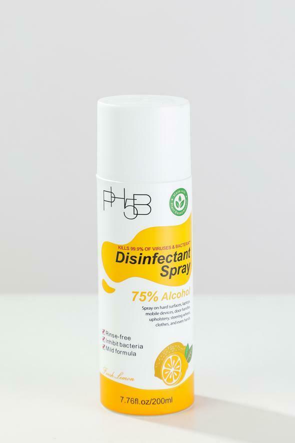 PH5B 75% Alcohol Disinfectant Spray 200ml - Fresh Stock Dated December 2025