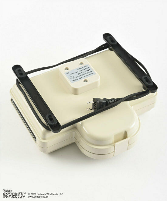 Peanuts Snoopy BRUNO Hot Sandwich Maker Double BOE069-ECRU 100V Japan Domestic - Fresh Stock Dated December 2025