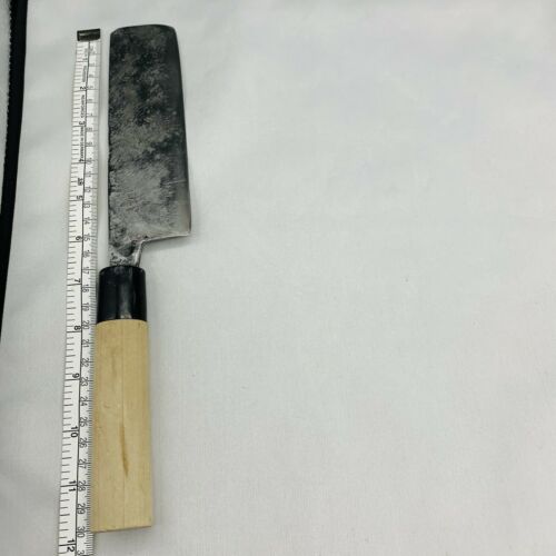 <Used> Japanese Chef's Kitchen Knife 重政 Nakiri  150/300 From Japan SS751 - Fresh Stock Dated December 2025