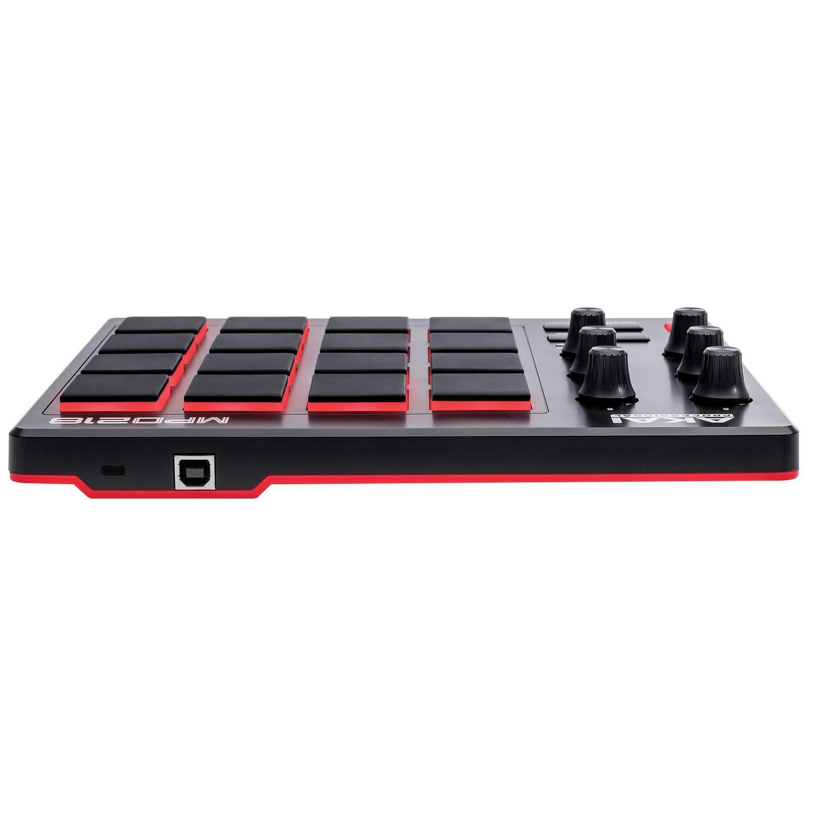 Akai Professional MPD218 MIDI USB Drum Beat Pad Controller with Software + Case - Fresh Stock Dated February 2026