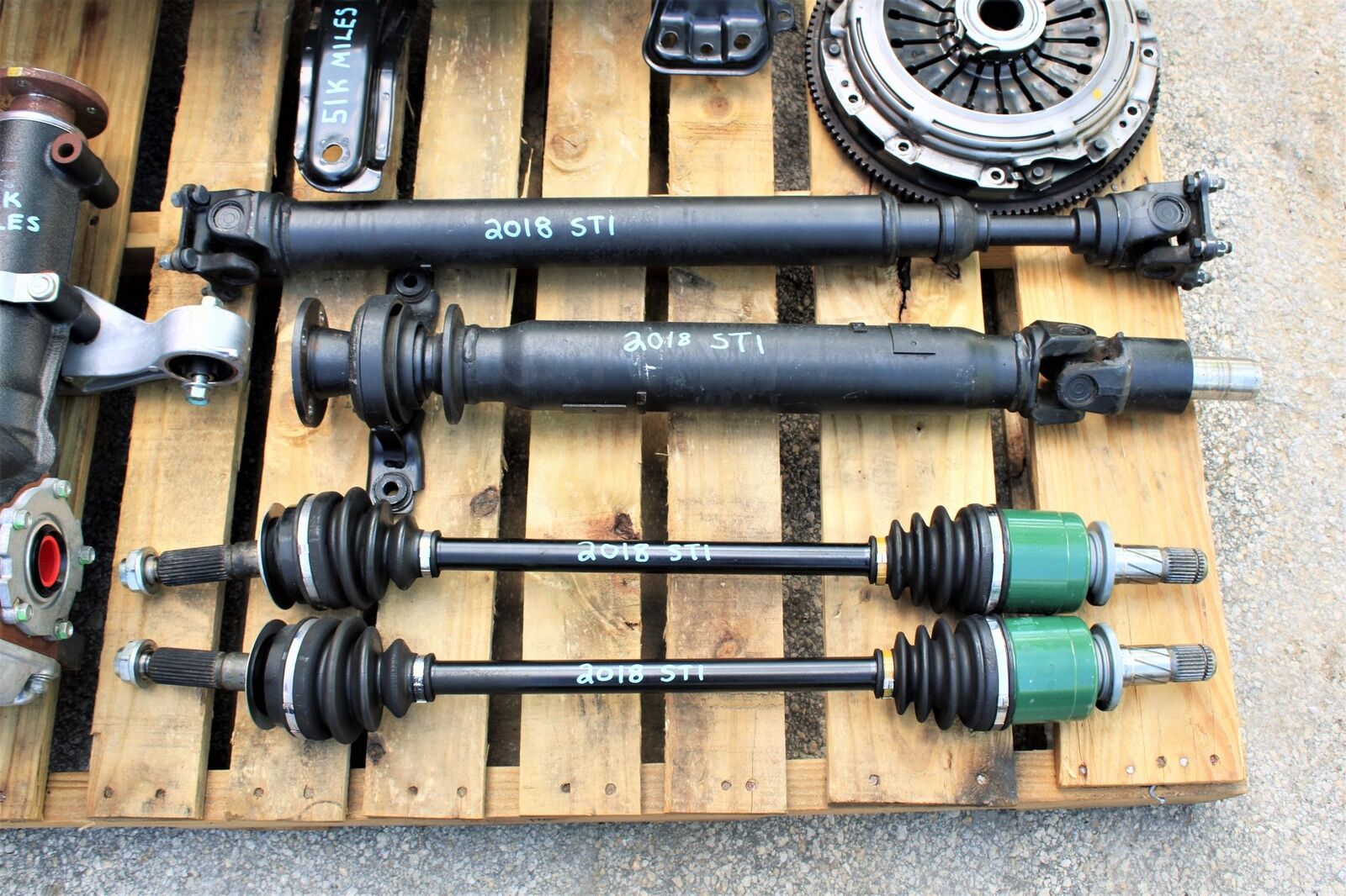 2015-2021 SUBARU WRX STI 6 SPEED MANUAL TRANSMISSION SWAP 6MT 51K MILES EJ257 - Fresh Stock Dated February 2026