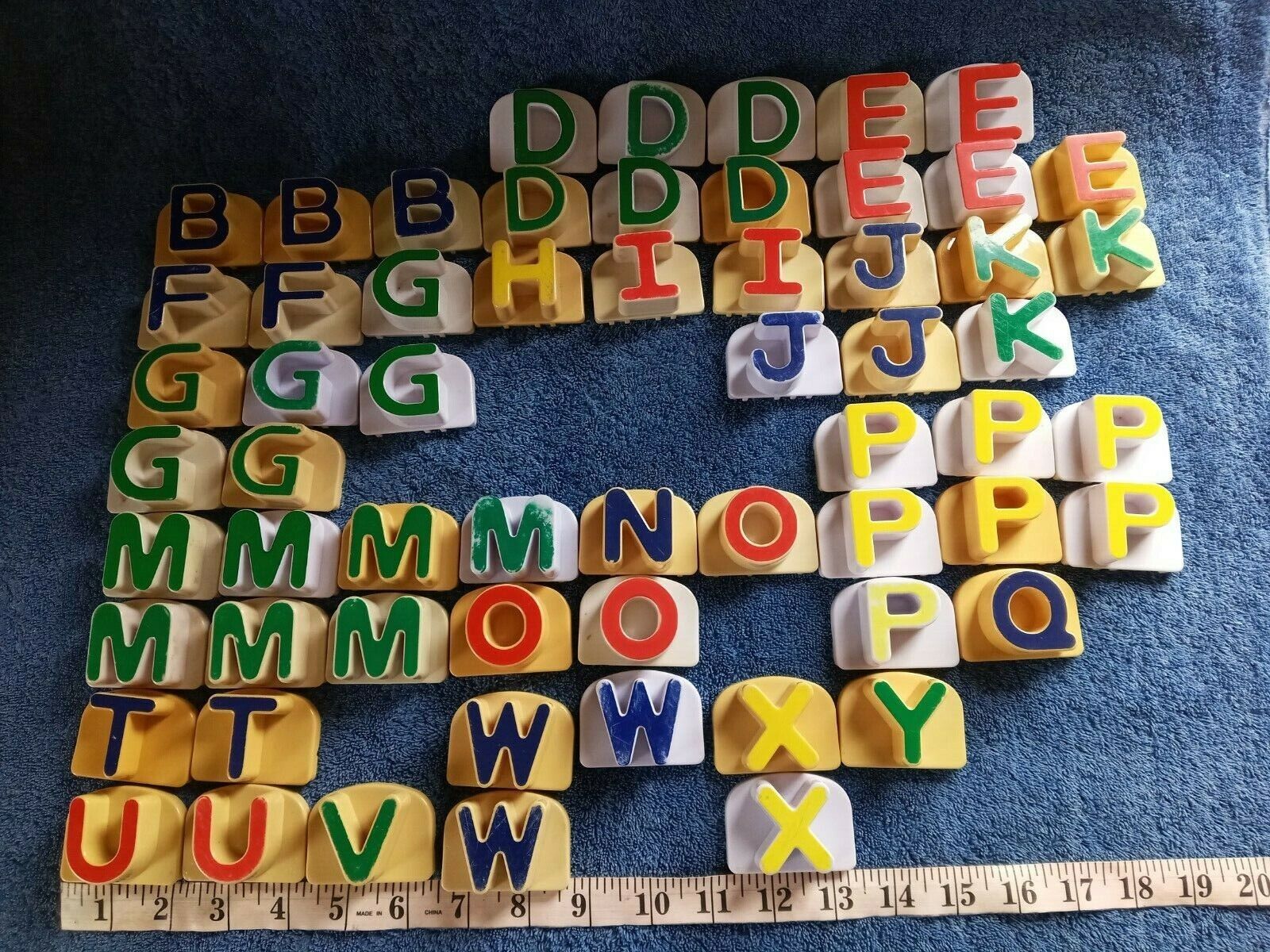 Leap Frog Fridge Phonics Larger 61 pc Letters Word Whammer Mix Alphabet 2002 - Fresh Stock Dated February 2026