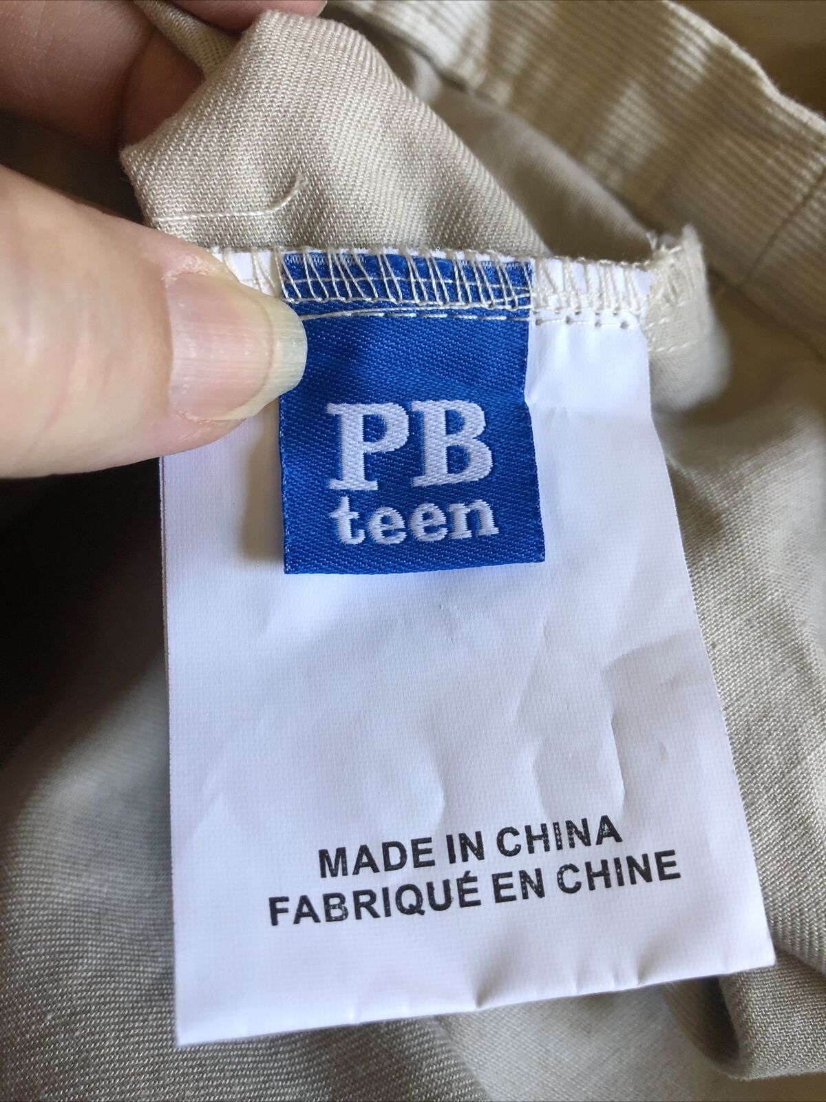 Pottery Barn Teen MLB Patch Sham YANKEES Beige Rivets NWT - Fresh Stock Dated December 2025