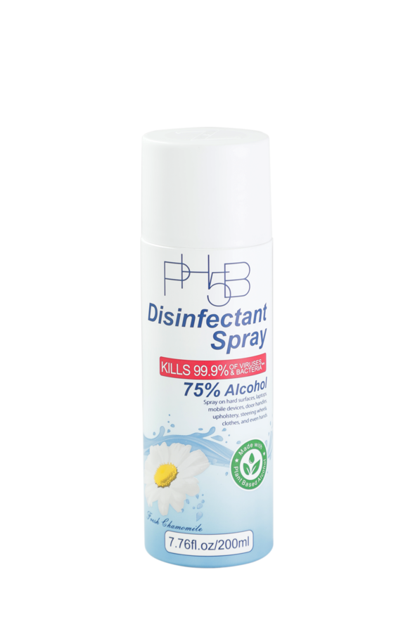 PH5B 75% Alcohol Disinfectant Spray 200ml - Fresh Stock Dated December 2025