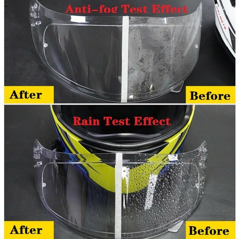 Universal Motorcycle Helmet Clear Anti-rain Patch Film Waterproof Lens Membrane - Fresh Stock Dated February 2026