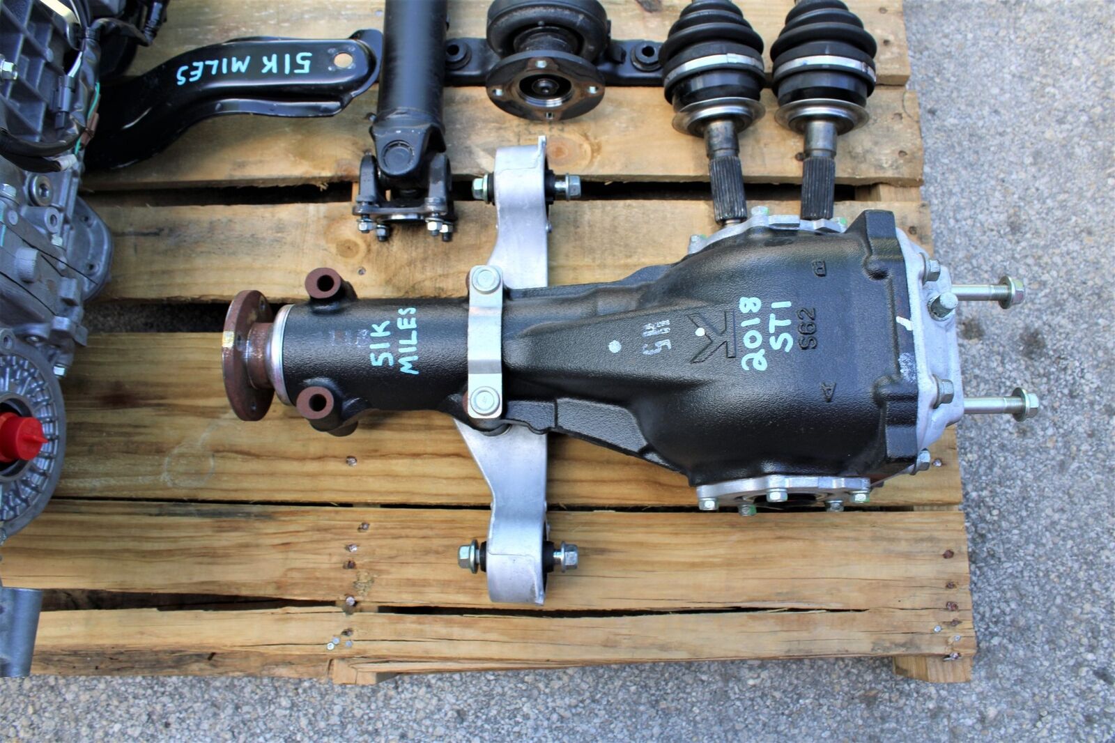 2015-2021 SUBARU WRX STI 6 SPEED MANUAL TRANSMISSION SWAP 6MT 51K MILES EJ257 - Fresh Stock Dated February 2026