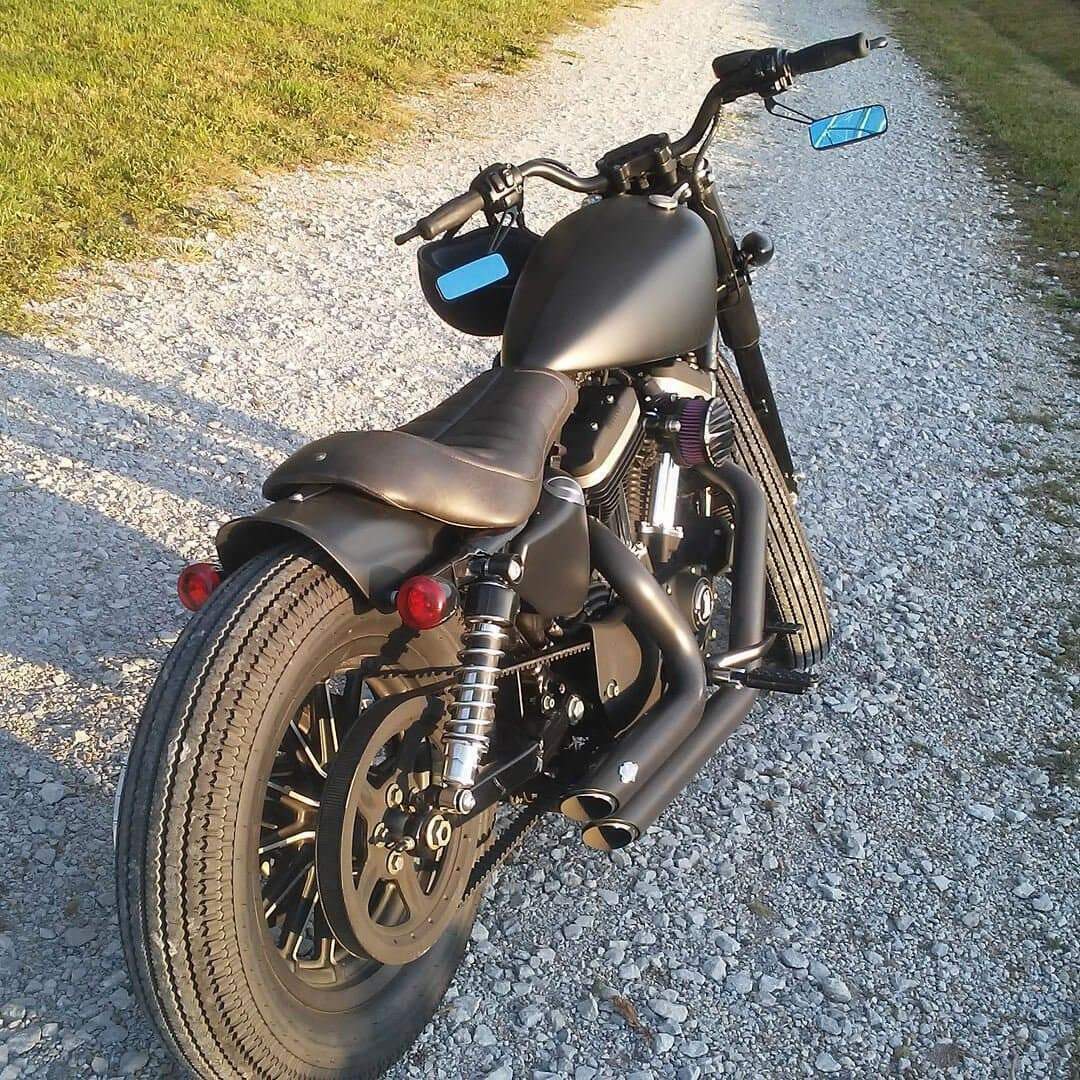 Lowbrow Customs Aluminum Tsunami Fender 2004 & up Sportster tracker bobber cafe - Fresh Stock Dated February 2026