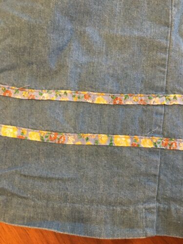 Vintage Denim Jean Skirt Hippie Boho Gunne Style Sz Small Long 24” Waist - Fresh Stock Dated February 2026