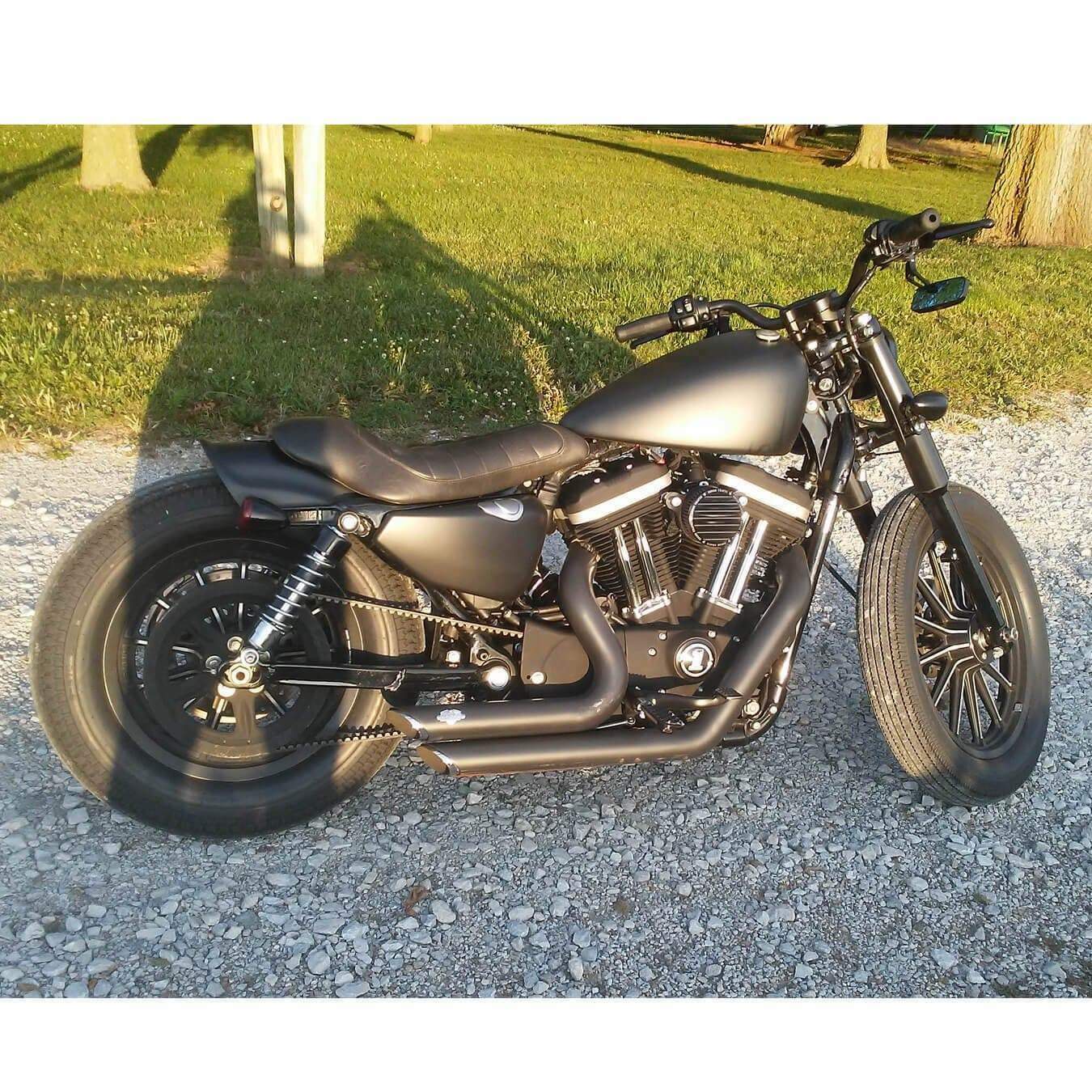 Lowbrow Customs Aluminum Tsunami Fender 2004 & up Sportster tracker bobber cafe - Fresh Stock Dated February 2026