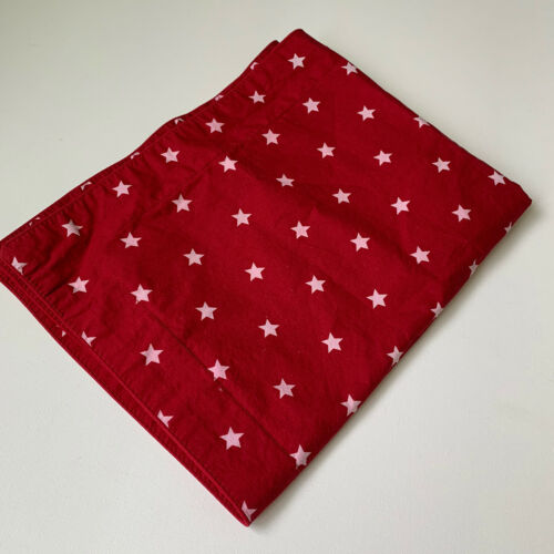 Pottery Barn Kids Organic Cotton Red Star Standard Sham - Fresh Stock Dated December 2025