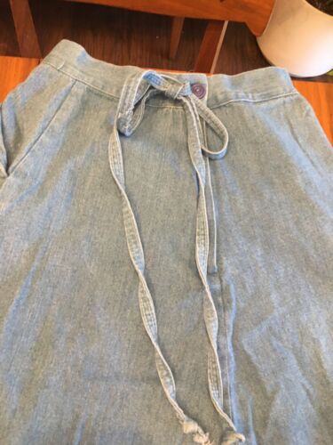 Vintage Denim Jean Skirt Hippie Boho Gunne Style Sz Small Long 24” Waist - Fresh Stock Dated February 2026