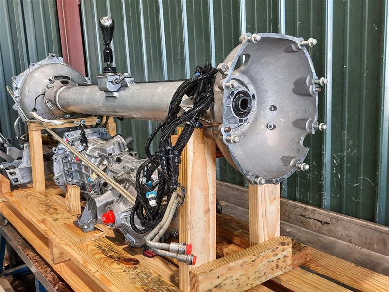 2005 C6 CORVETTE LS2 MANUAL TRANSMISSION DROPOUT TORQUE TUBE DIFFERENTIAL 3.42 - Fresh Stock Dated February 2026