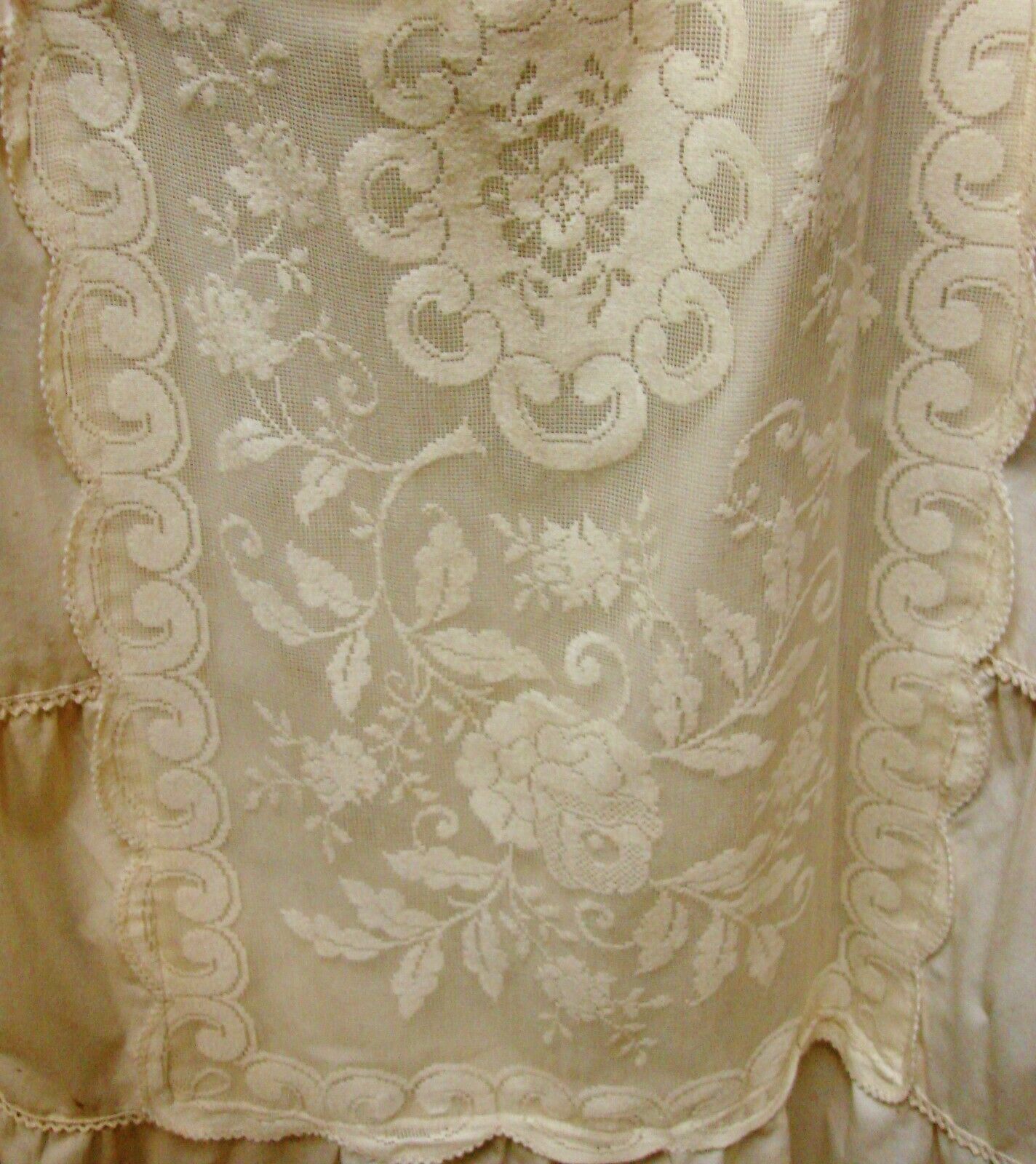 👒 Gunne Sax Vintage High Waist Natural Poplin Cotton and Lace Skirt Rare - Fresh Stock Dated February 2026