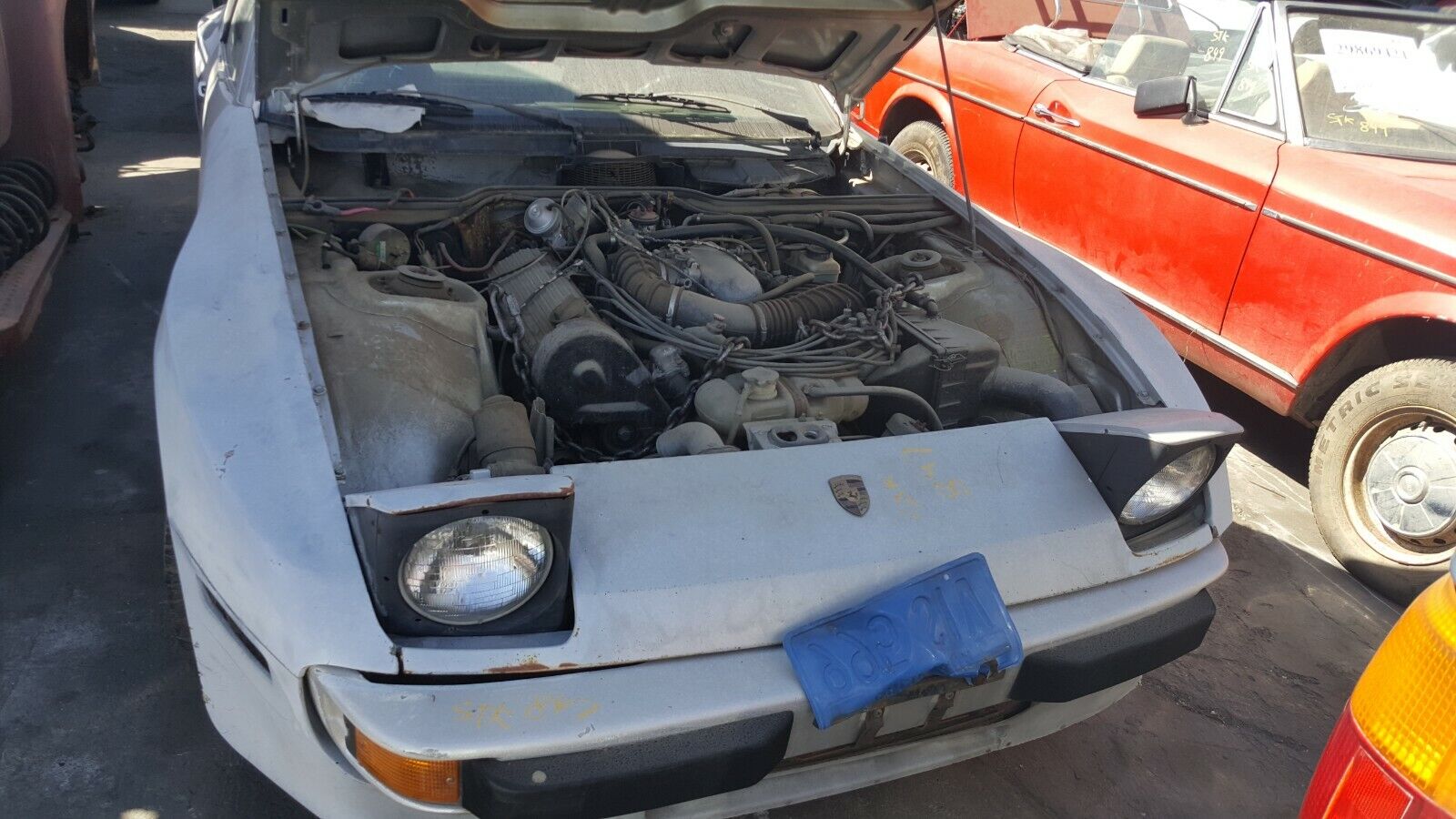 77 Porsche 924 Used engine assembly as complete lift out - Fresh Stock Dated February 2026