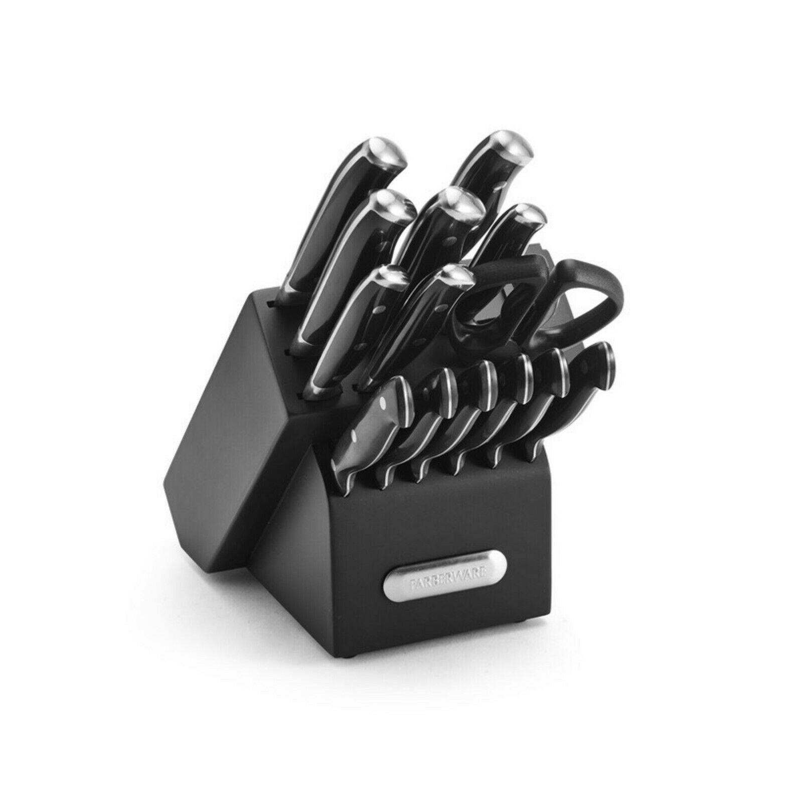 Professional 15-pcs Forged Triple Riveted Knife Block Carbon Stainless Steel - Fresh Stock Dated December 2025