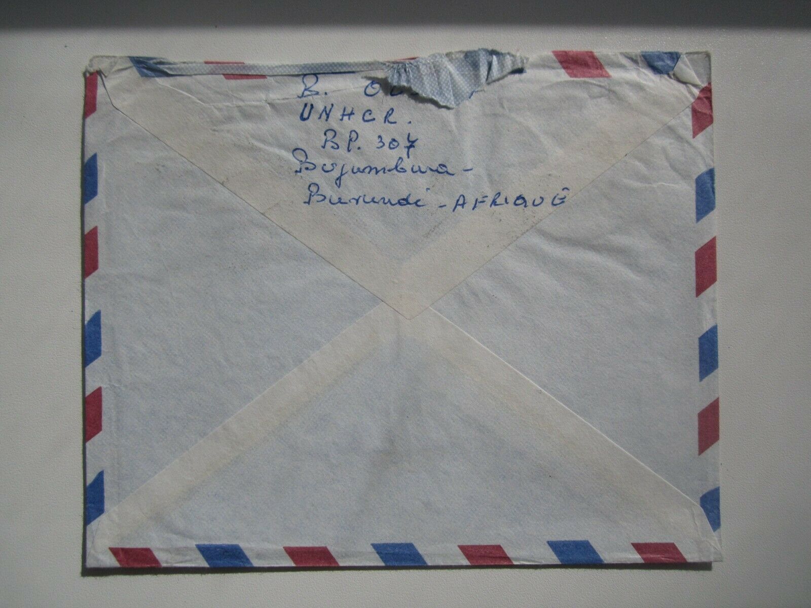 1965 BURUNDI COVER to DANMARK - Fresh Stock Dated December 2025