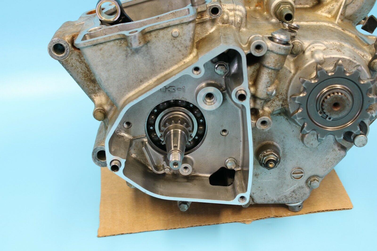 2006 06 KX250F KX 250F Bottom End Crank Shaft WEISCO Crank Crankcase Case - Fresh Stock Dated February 2026