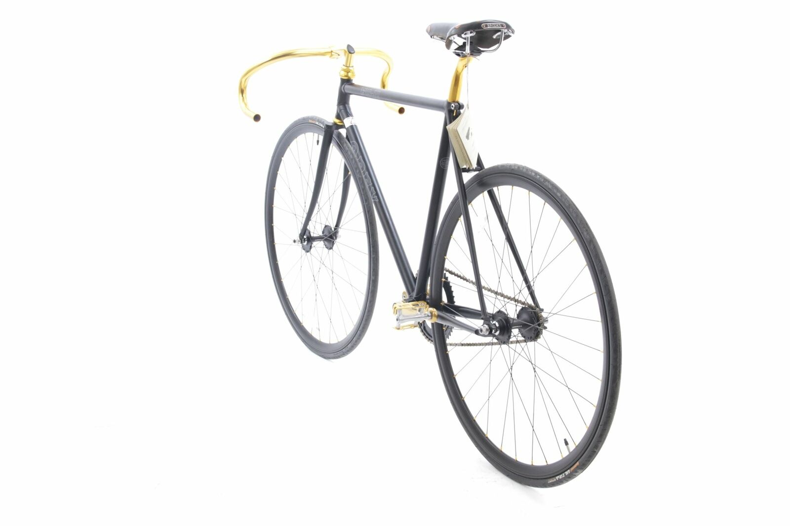 NEW 2008 Fuji Obey 52cm Gold Limited Edition US Lugged Chromoly Steel Track Bike - Fresh Stock Dated February 2026