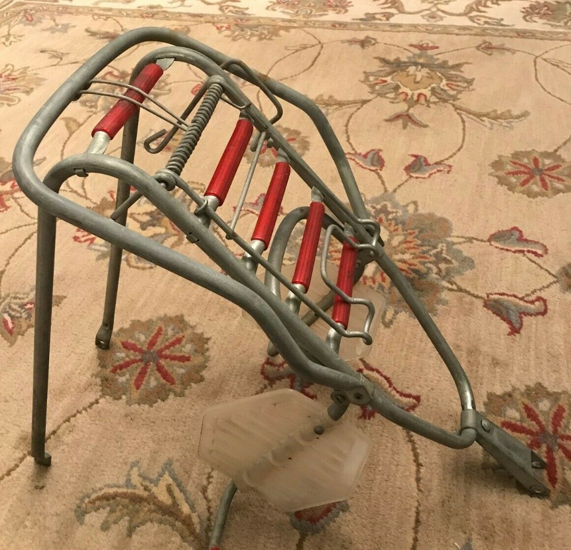 Vintage Schwinn Spitfire Model Aluminum Rat Trap Rear Rack Child Carrier - Fresh Stock Dated December 2025