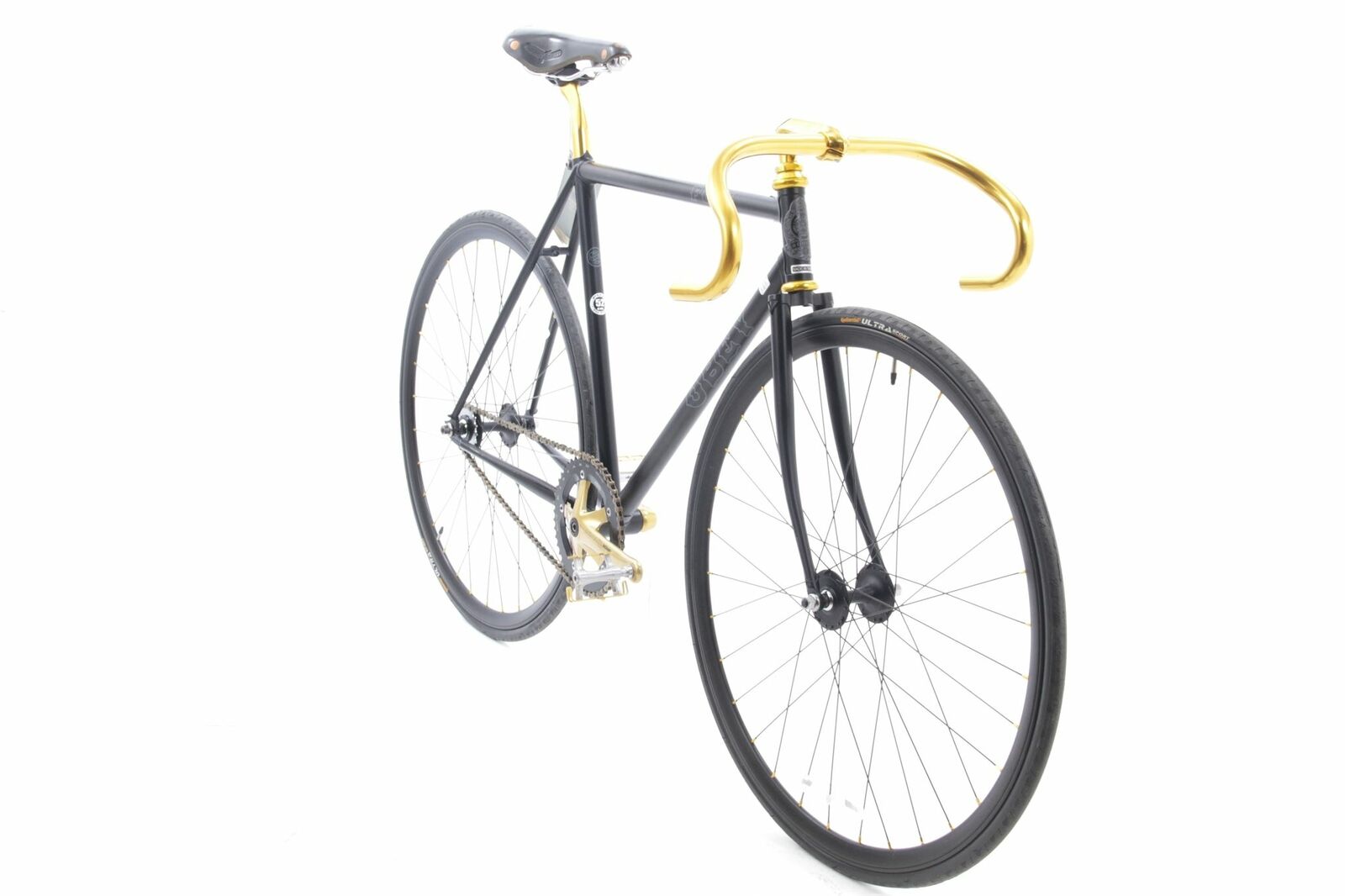 NEW 2008 Fuji Obey 52cm Gold Limited Edition US Lugged Chromoly Steel Track Bike - Fresh Stock Dated February 2026