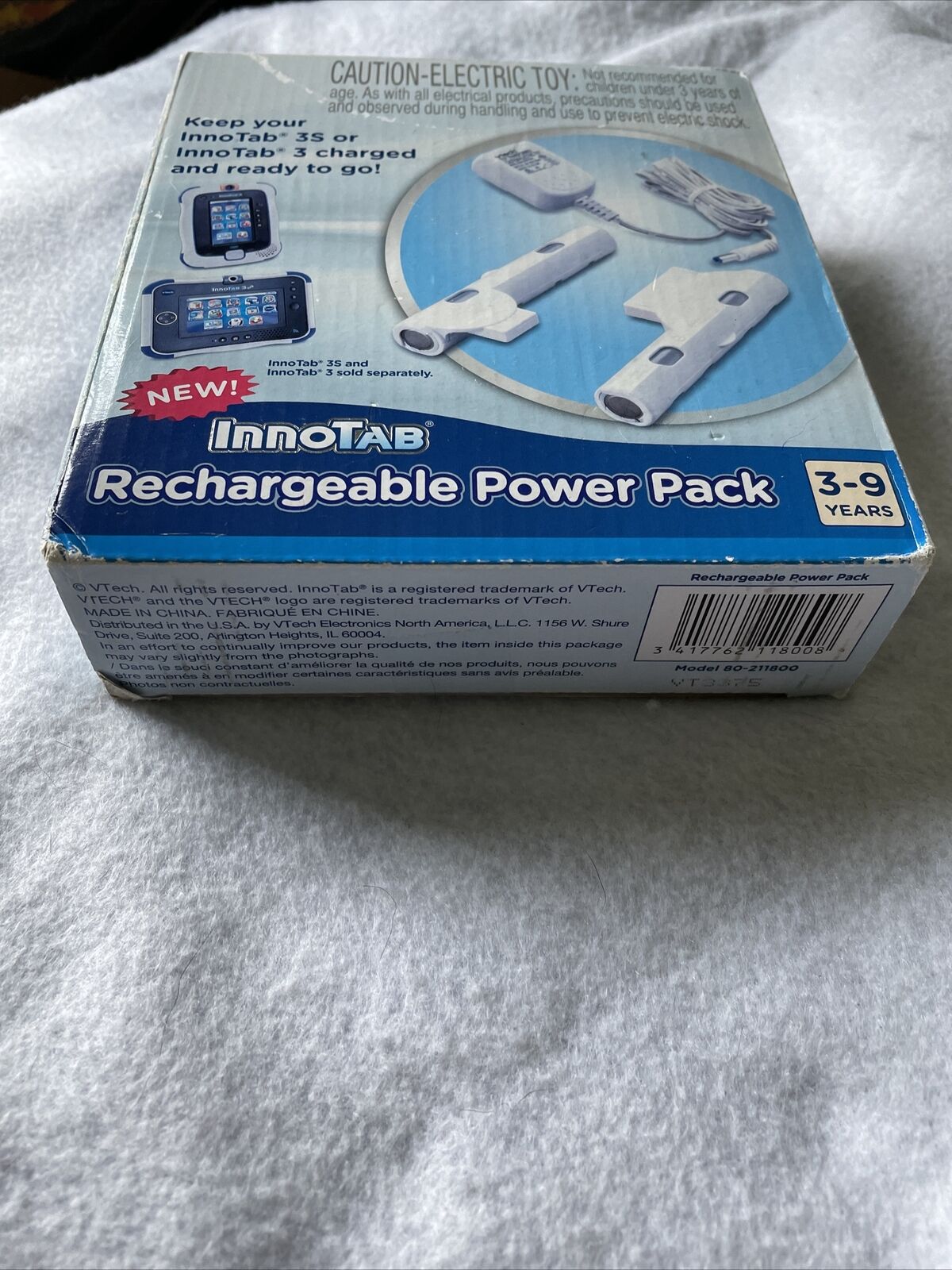 VTech InnoTab 3 / 3S / 3S Plus Rechargeable Power Pack NEW!! - Fresh Stock Dated December 2025