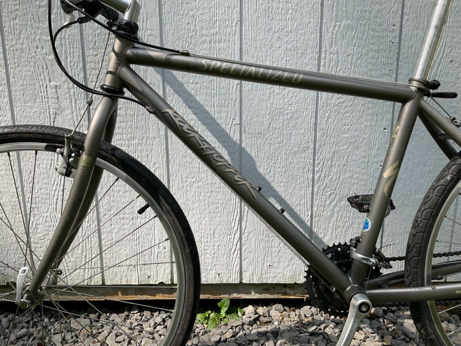 NICE VINTAGE 1995 17 BRONZE SATIN SPECIALIZED ROCKHOPPER MOUNTAIN BICYCLE STEEL - Fresh Stock Dated February 2026