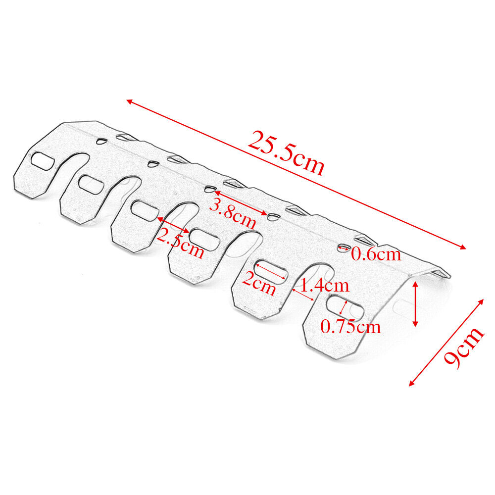 Universal Silver Exhaust Muffler Pipe Heat Shield Cover Guard Dirt bike Scooter - Fresh Stock Dated February 2026