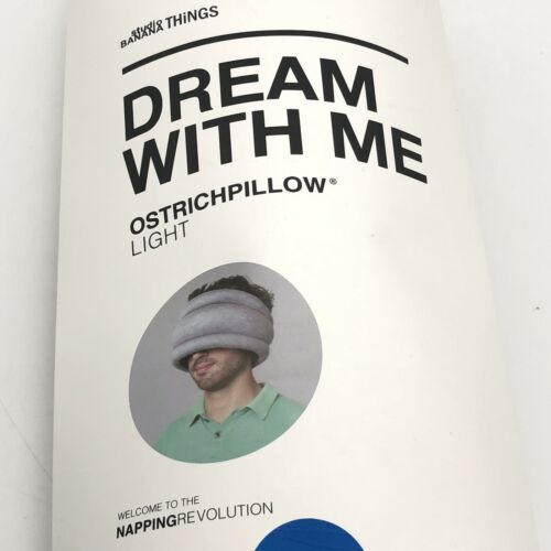 Ostrich Pillow Light Studio Banana Things Airplane Travel Accessory Dream w/ Me - Fresh Stock Dated December 2025