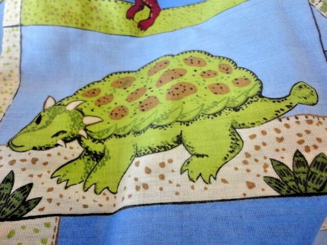 Kids WHISPER SOFT MILLS Dino DINOSAURS Standard Pillow Sham BLUE GREEN BOY GIRL - Fresh Stock Dated December 2025
