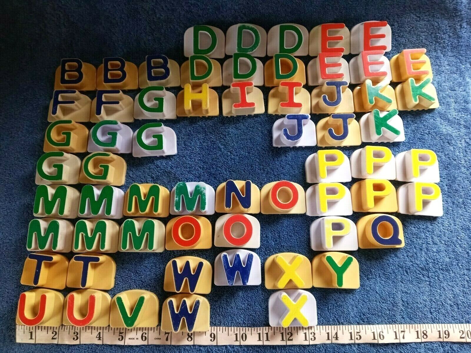 Leap Frog Fridge Phonics Larger 61 pc Letters Word Whammer Mix Alphabet 2002 - Fresh Stock Dated February 2026