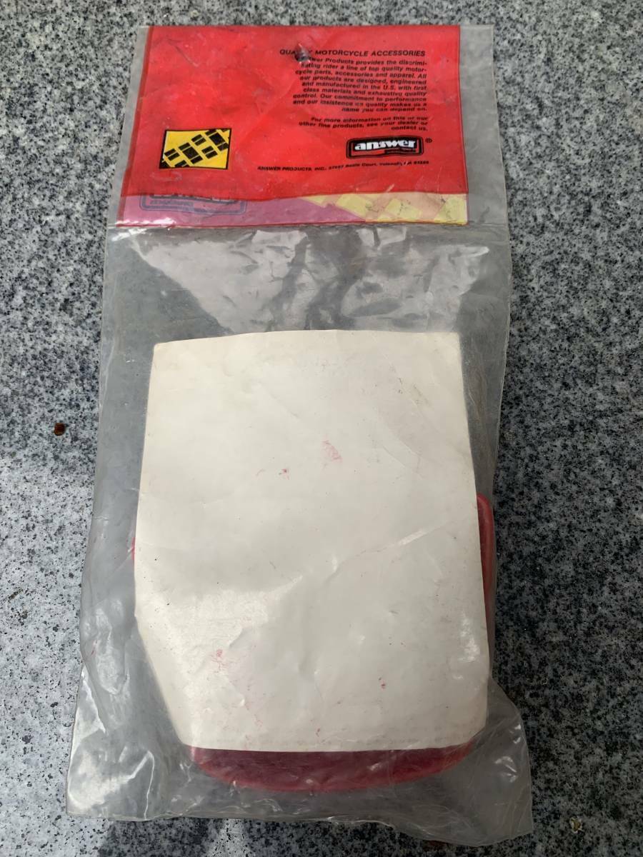 Vintage ANSWER Mouth Guard answer products Red NOS - Fresh Stock Dated February 2026