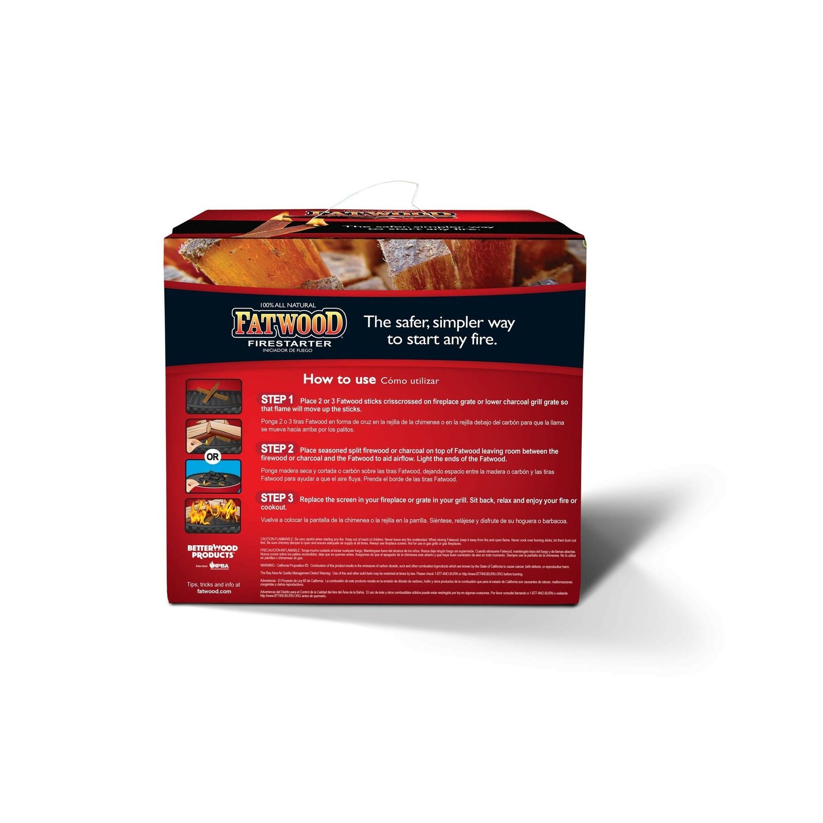 Better Wood Products Fatwood Firestarter Box, 10-Pounds - 093010 - Fresh Stock Dated December 2025