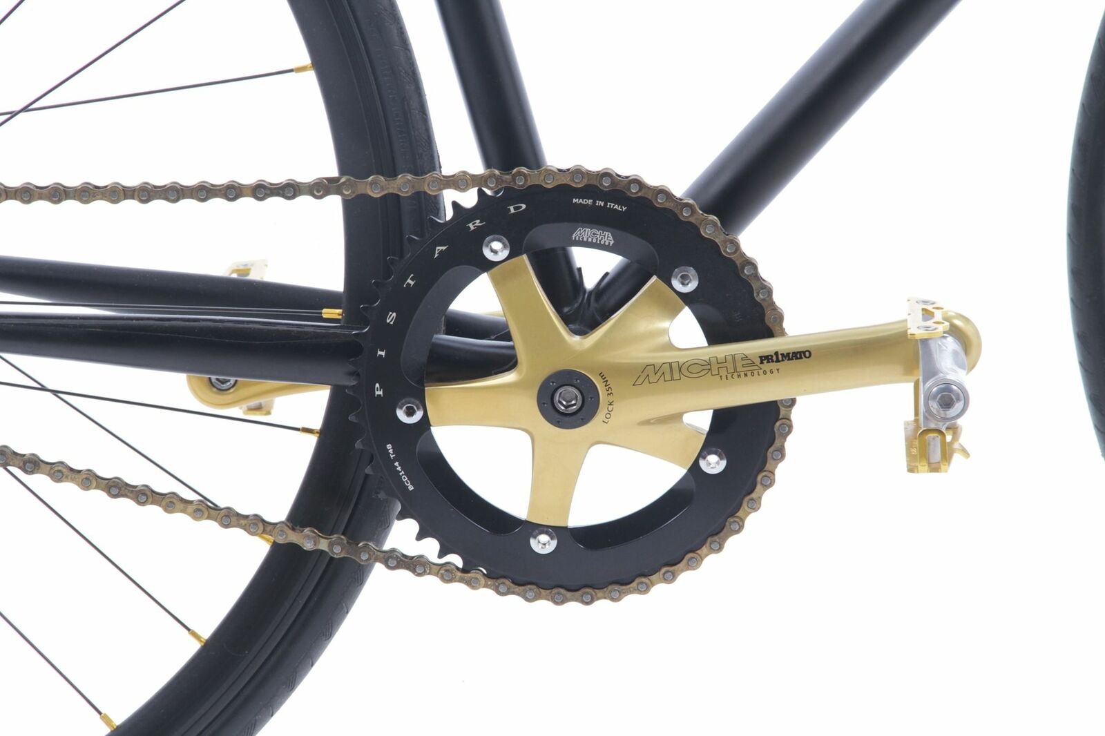 NEW 2008 Fuji Obey 52cm Gold Limited Edition US Lugged Chromoly Steel Track Bike - Fresh Stock Dated February 2026