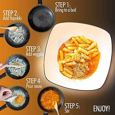 Cheese Tteokbokki Korean Rice Cake Instant Pack of 2 Cheese Sauce Korean Snac... - Fresh Stock Dated December 2025