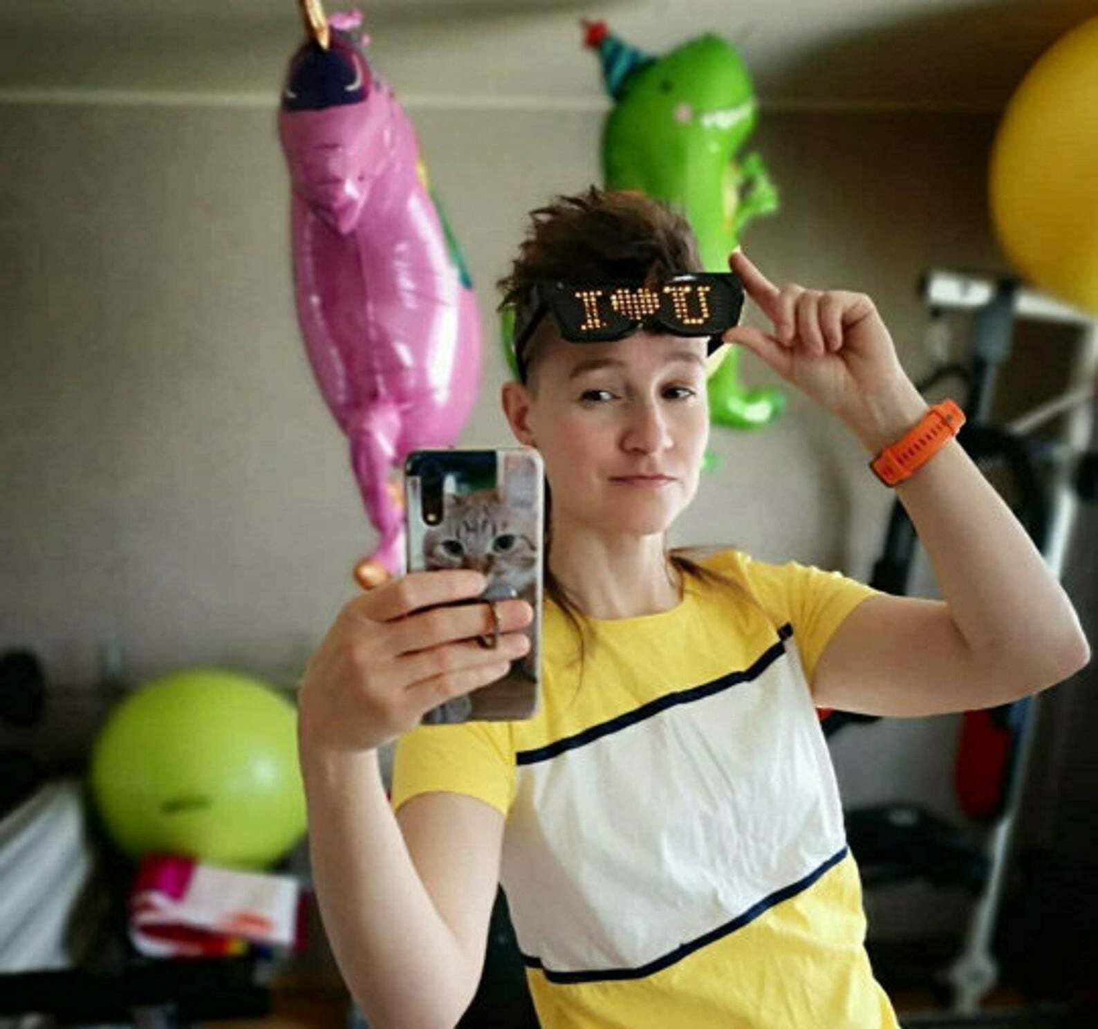 Programmable LED Glow Glasses - Fresh Stock Dated February 2026