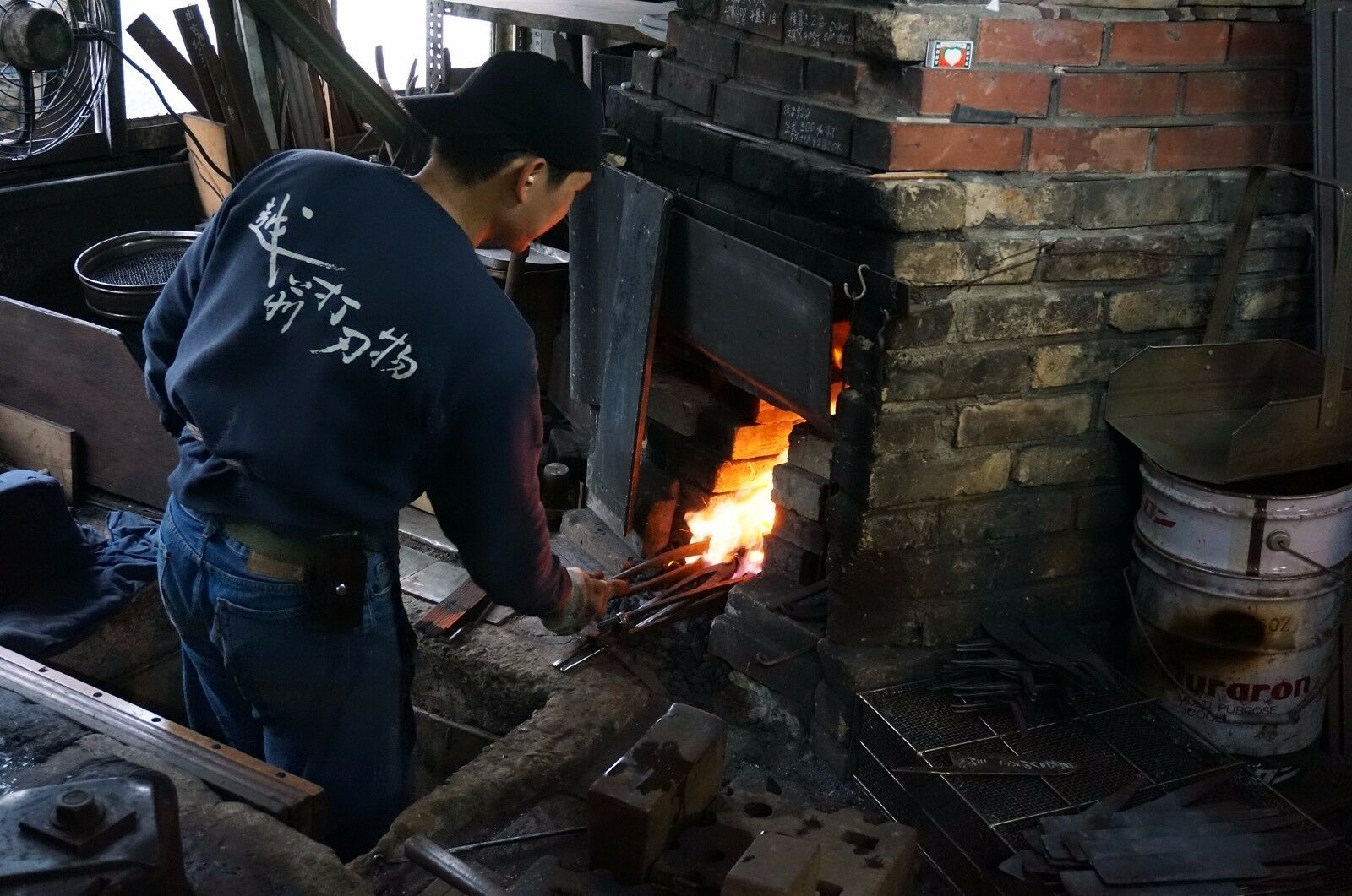 Japanese YAMAMOTO AOGAMI Blue Steel #2 Nakiri Kitchen Knife 165mm Echizen Japan - Fresh Stock Dated December 2025