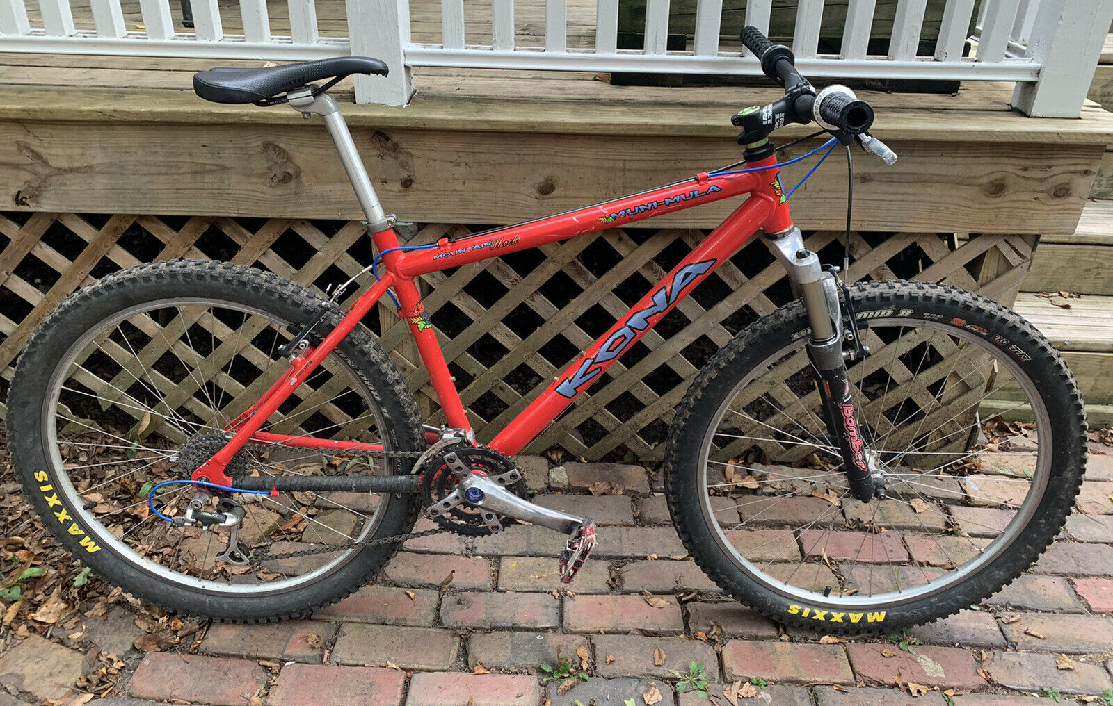 KONA MUNI-MULA 17” Mountain Bike Marzocchi Bomber Fork Many Upgrades NO RESERVE! - Fresh Stock Dated February 2026