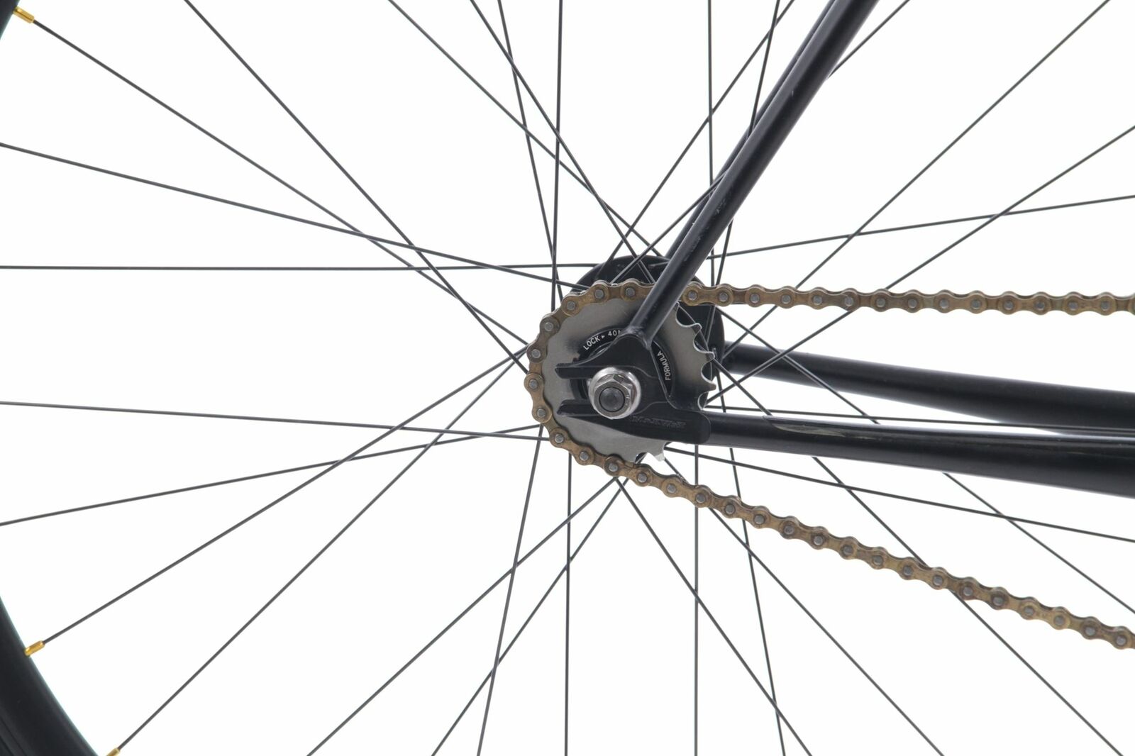 NEW 2008 Fuji Obey 52cm Gold Limited Edition US Lugged Chromoly Steel Track Bike - Fresh Stock Dated February 2026