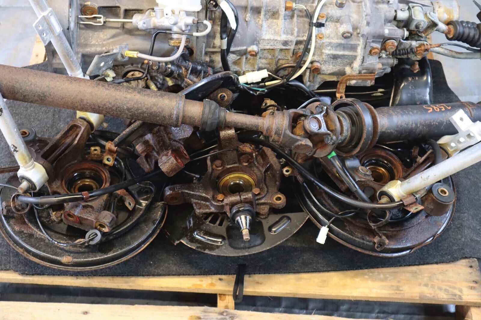 2007 SUBARU WRX STI EJ257 OEM 6SPD TRANSMISSION SWAP F9-TY856WW8MA 116,212 MILES - Fresh Stock Dated February 2026