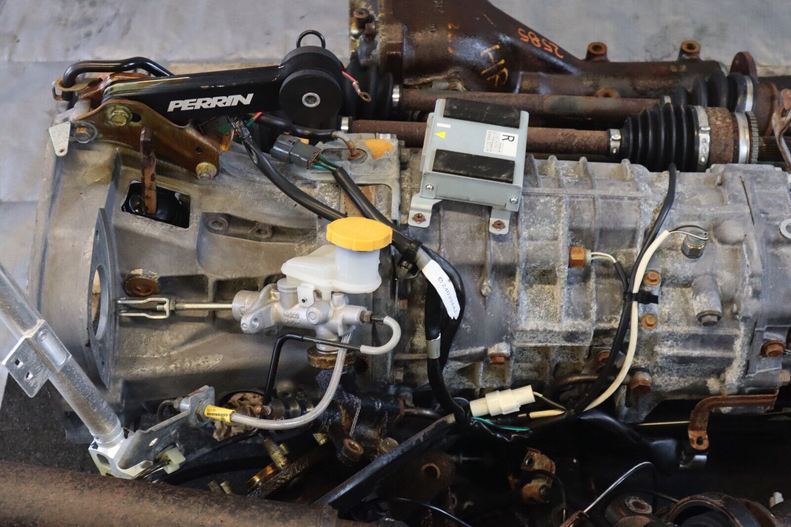 2007 SUBARU WRX STI EJ257 OEM 6SPD TRANSMISSION SWAP F9-TY856WW8MA 116,212 MILES - Fresh Stock Dated February 2026