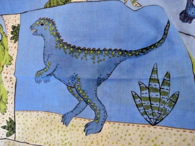 Kids WHISPER SOFT MILLS Dino DINOSAURS Standard Pillow Sham BLUE GREEN BOY GIRL - Fresh Stock Dated December 2025