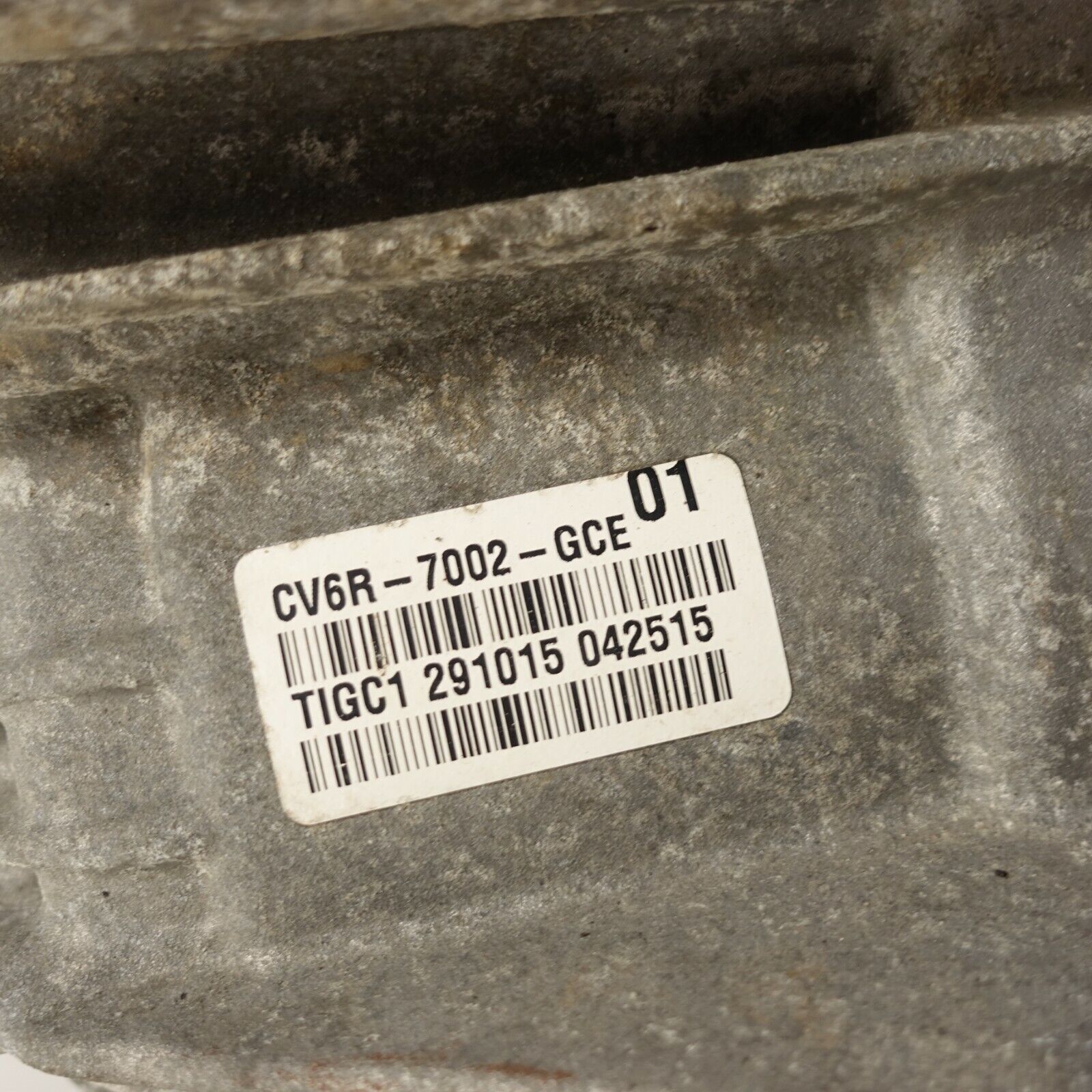 2016 2017 2018 Ford Focus ST 2.0L Turbo 6 Speed Manual Transmission 59K Miles - Fresh Stock Dated February 2026